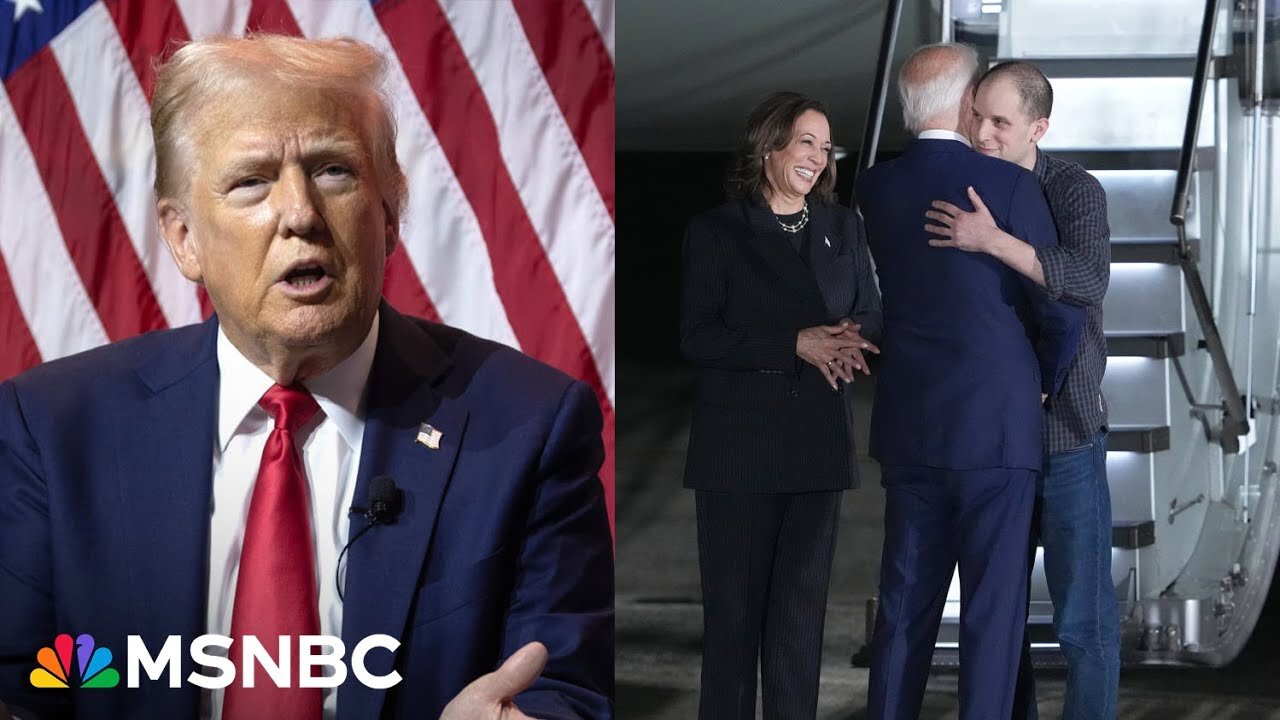 'Absolutely pathetic' Trump couldn't say he's happy they are home: Eugene Robinson| TP