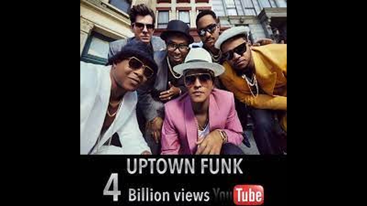 4 Billion Views - Mark Ronson - Uptown Funk (Official Video)