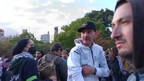 Pro #Palestine and Pro #israel rallies Washington square Park