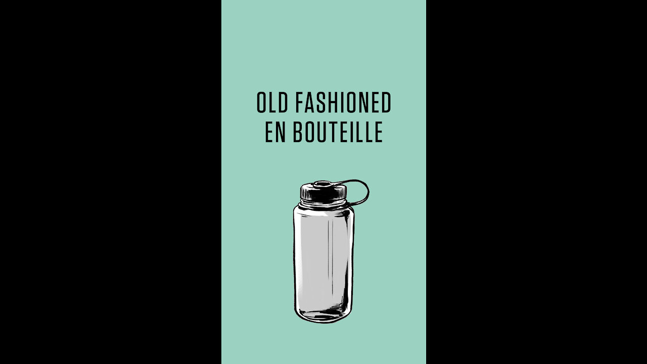 Old Fashioned en bouteille