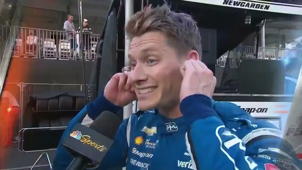 Newgarden to Romain Grosjean Welcome to INDYCAR. It gets tight