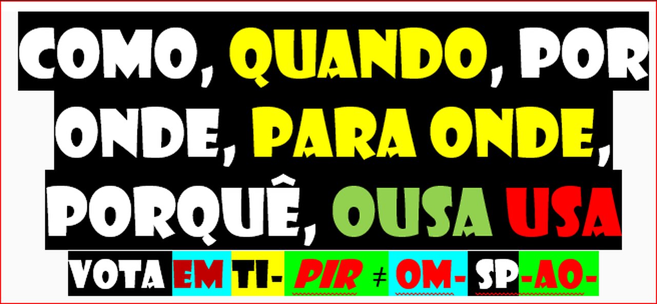 290323--Como e porquê fundar o PIR ifc -partido 2DQNPFNOA