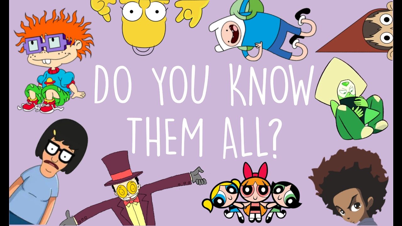 How well do you know your cartoons? (part 1)