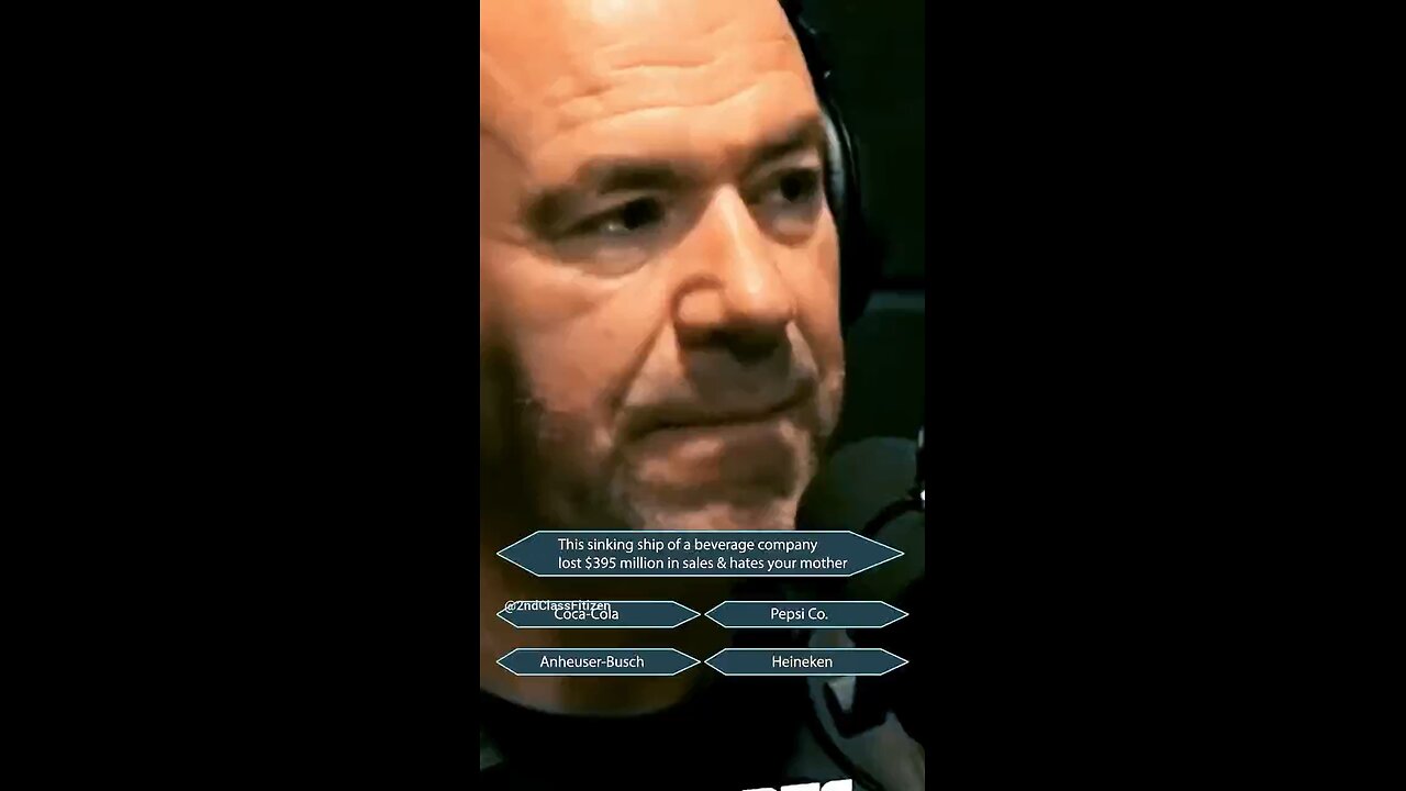 Dana White plays Who Wants to be a Millionaire Celebrity Edition