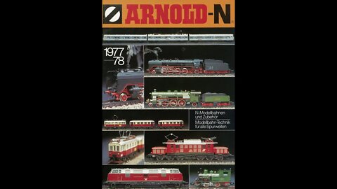 Arnold Modellbahn Katalog von 1977 / 1978