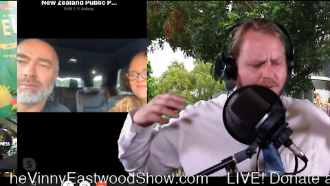 ​Protest! NZ And Australia Against Lockdown. Billy TK on Bad News With Vinny Eastwood - 8 Jan 21