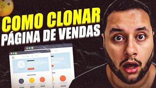 COMO CLONAR PÁGINA DE VENDAS DO PRODUTOR *Na Sua Estrutura de Afiliado*