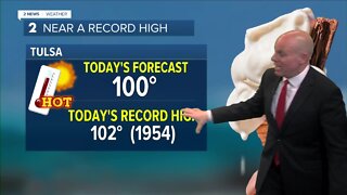 Near Record Heat Today And Wednesday