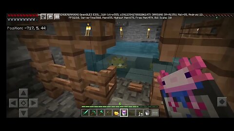 AXOLOTL! + MASSIVE Lush CAVE _Dark Meta Plays Minecraft 1.19 (beta) Survival [S01E23]