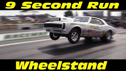 9 Second Super Stock Camaro Wheelstand LODRS