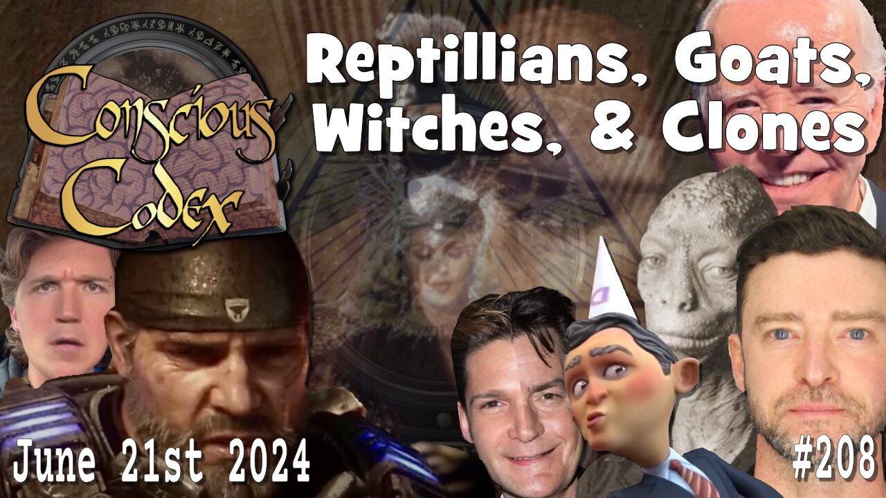 Conscious Codex 208: Reptillians, Goats, Witches, & Clones