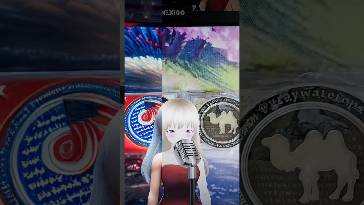 I won these from Graywaterops #tiktok #vtuber