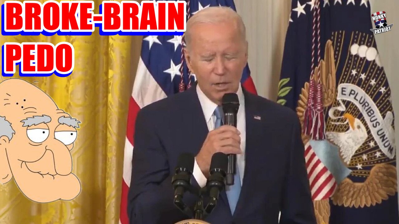 Joe Biden's Brain Malfunctions Before Creeping On Kids at AANHPI Event