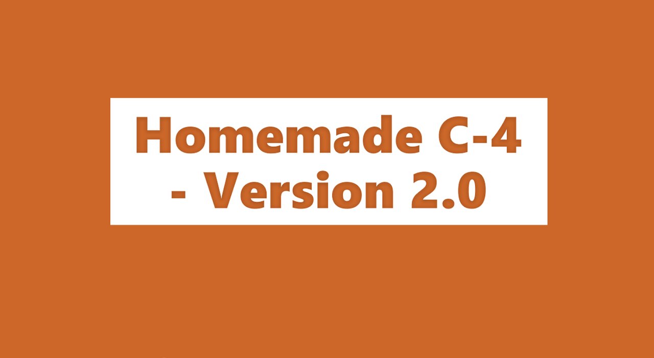 [Electronic Book] Homemade C-4 - Version 2.0