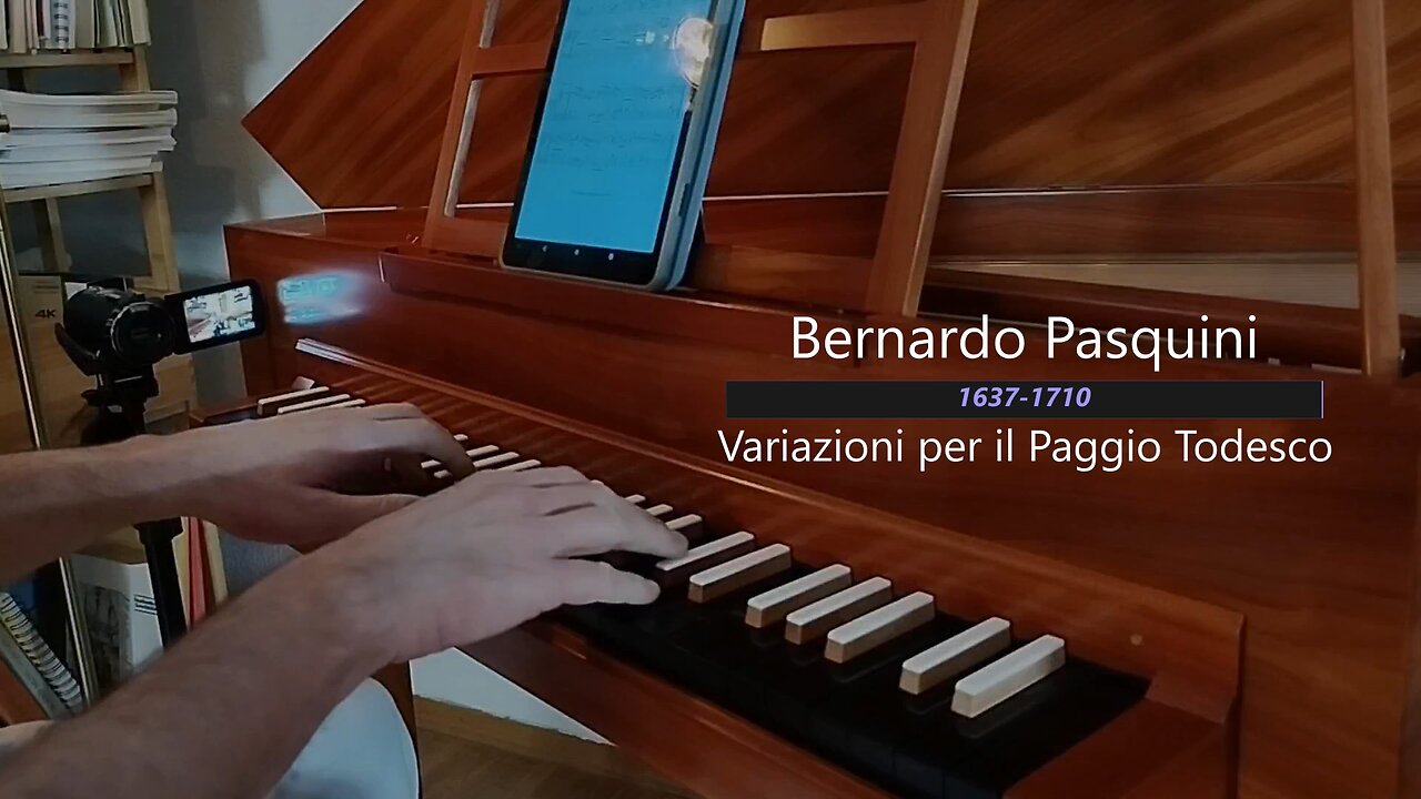 B. Pasquini: Variazioni per il Paggio Todesco