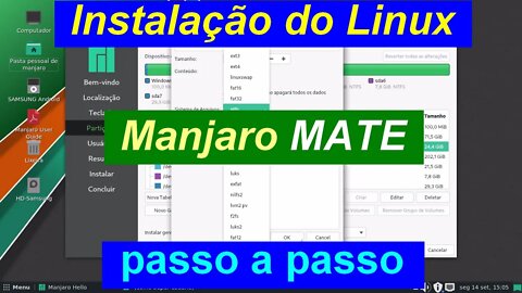 Instalar Linux Manjaro MATE em dual boot com o Windows