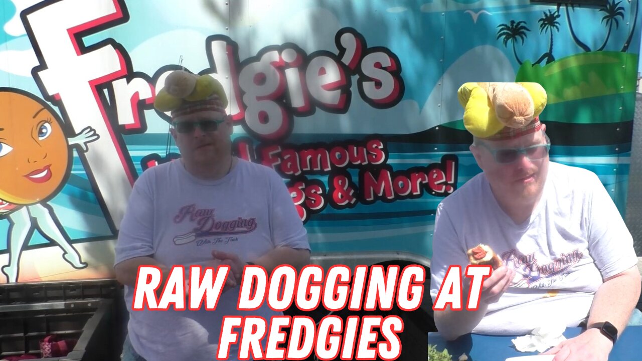 Raw Dogging at Fredgie's World Famous Hot Dogs in Jensen Beach, FL