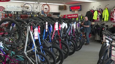 Bike sales pick up as winter fades away