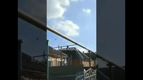 🇷🇺🇺🇦 Russian Su-25SM3 Attack Aircraft In The Sky Over Zaporozhye