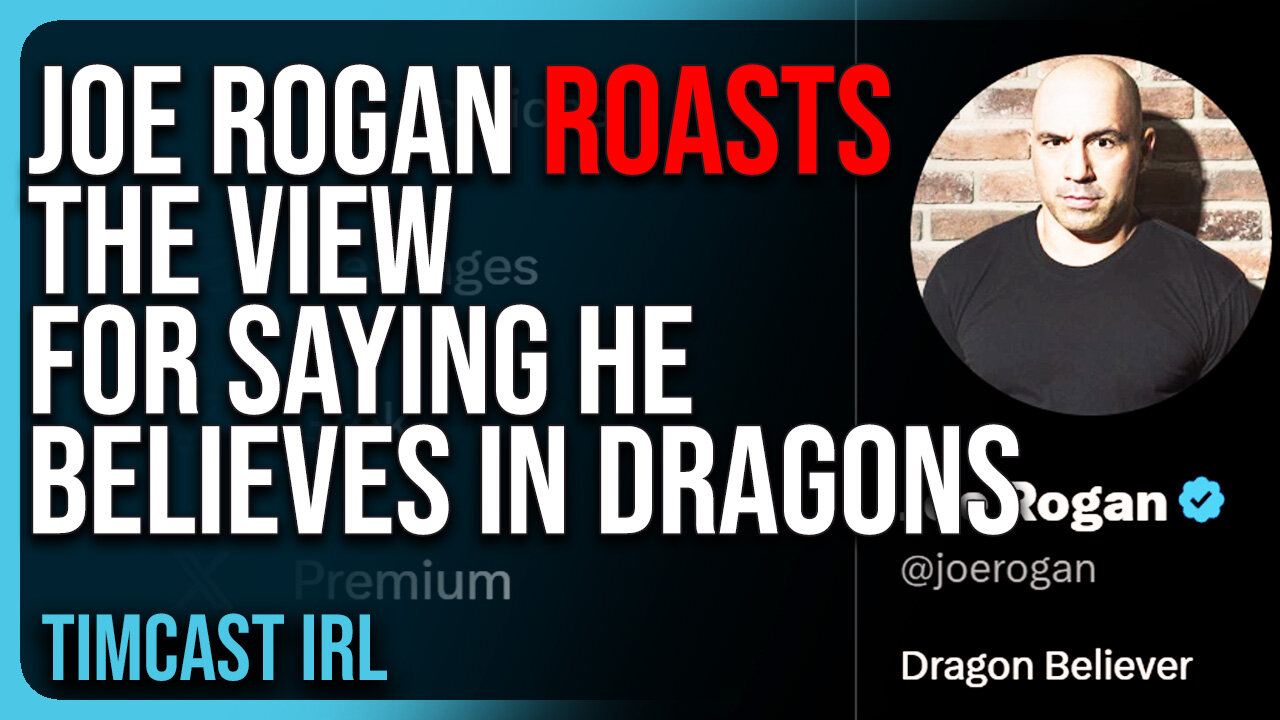 Joe Rogan ROASTS The View For Saying He BELIEVES IN DRAGONS In HILARIOUS MOCKERY