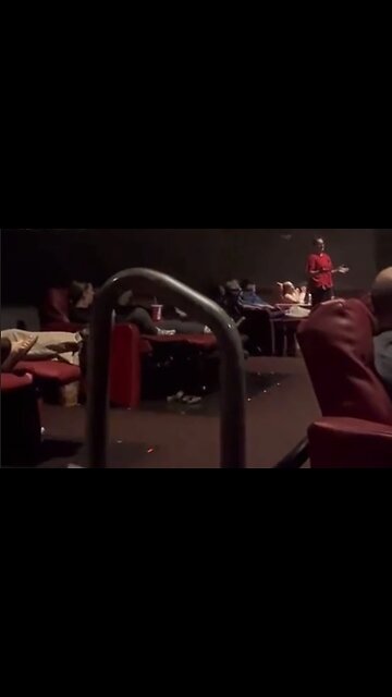 Cinema interrupts The Sound of Freedom with safety inspection, offering refunds