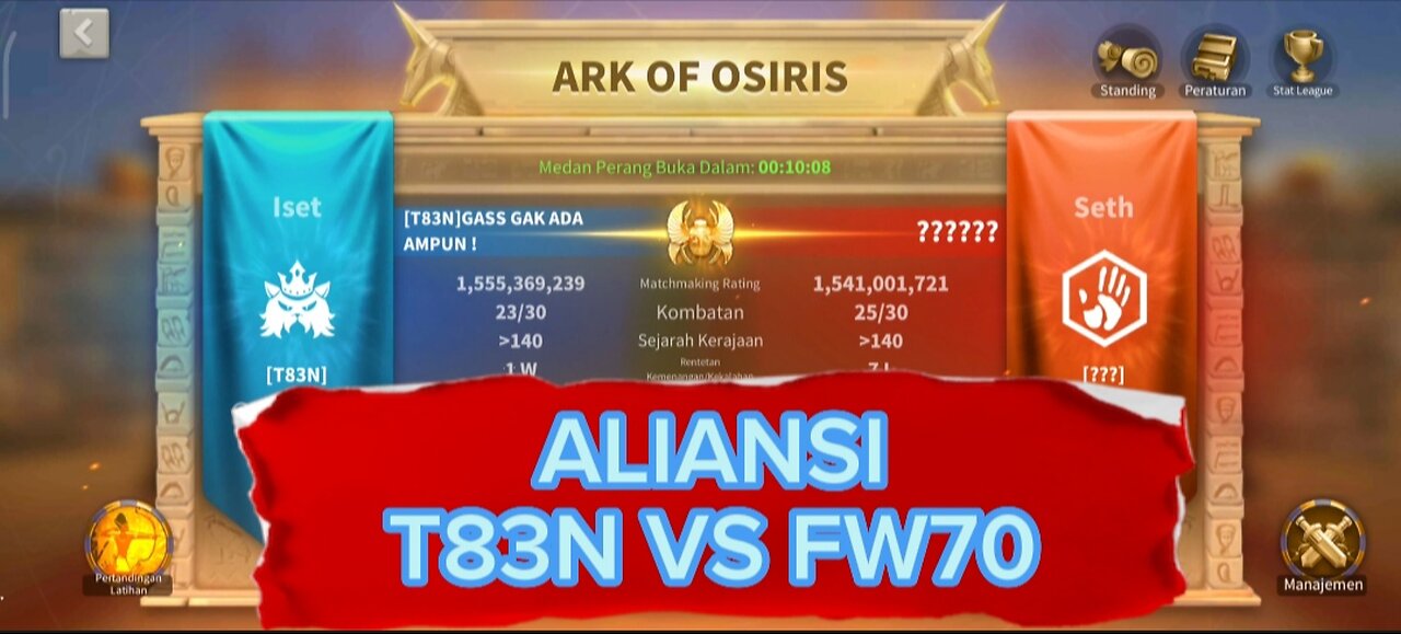 RISE OF KINGDOM-AOO-ALIANSI T83N VS FW70-K2983