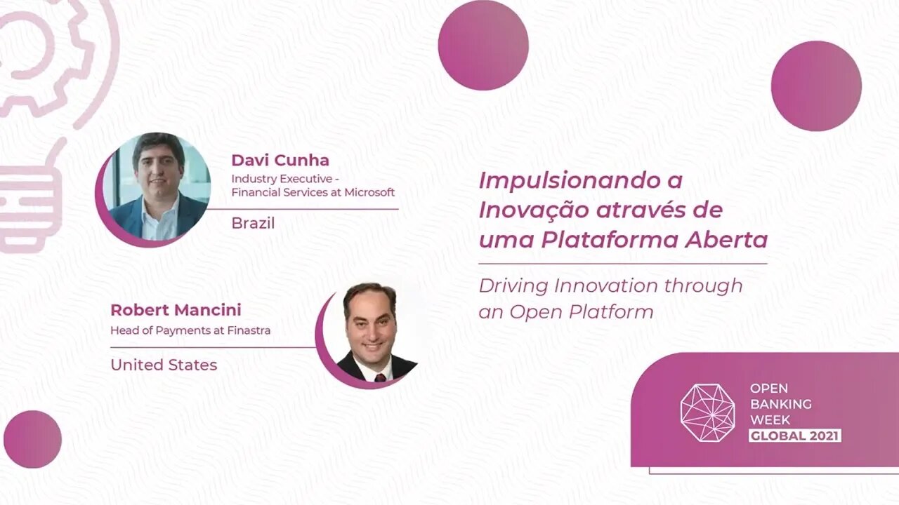 Impulsionando a inovacao através de uma plataforma aberta | Davi Cunha, Robert Mancini