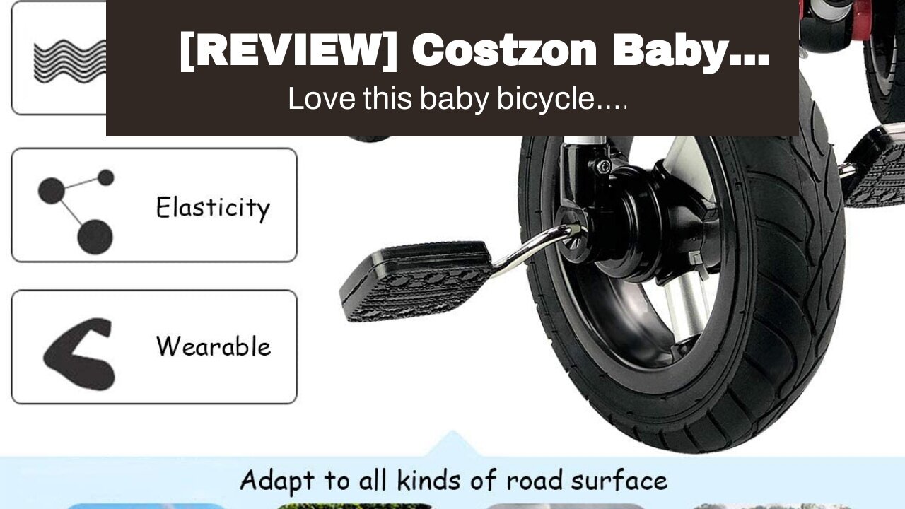 [REVIEW] Costzon Baby Tricycle, 6-in-1 Foldable Steer Stroller, Learning Bike wDetachable Guar...