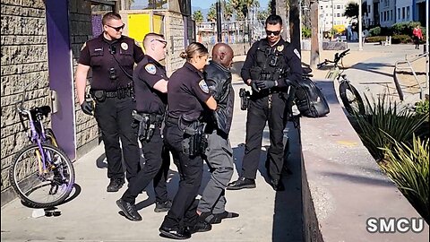 Operation Sunrise Sweep: Santa Monica Police Enforcement at Beach Leads to Narcotics Arrest