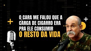 Sargento Fahur fala sobre a prisão bizarra que ele fez com carga ilegal de cigarros - Flow podcast