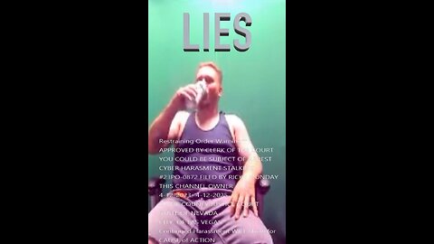 Copwatch weirdo ricky pinzon needs a restraining order