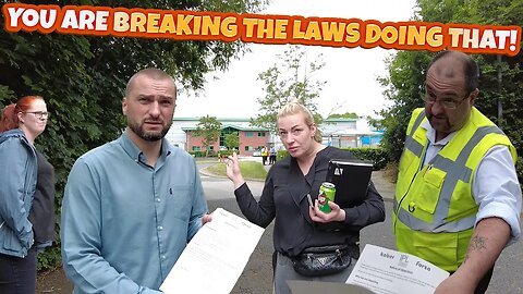 The Police are coming - they will deal with you_taking illegal photographs_ in public audits pinac