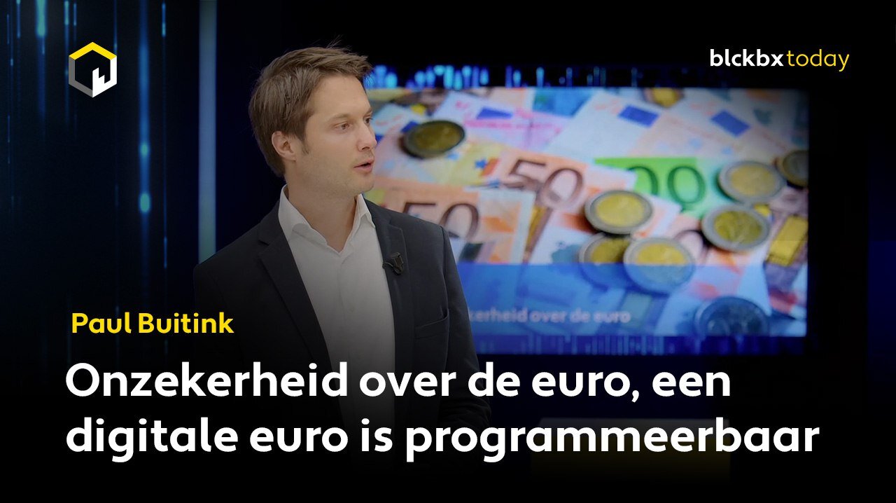 Paul Buitink: "Een digitale euro is programmeerbaar"