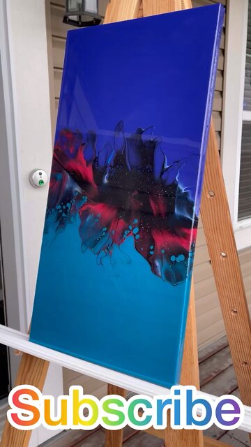 SALE #8 Split Color Dutch Pour #shorts #forsale #art #shoplocal