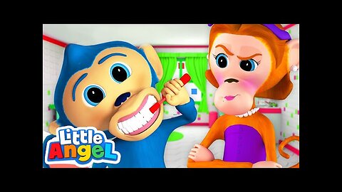 No No Healthy Habits with Baby Monkey | Kids Songs and Nursery Rhymes by Little Angel