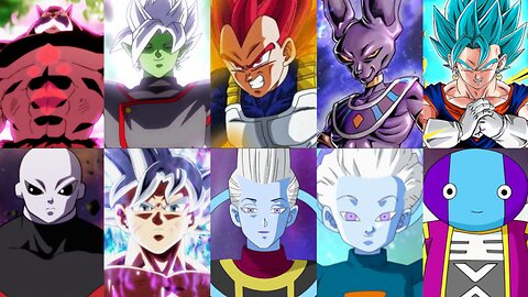 25 Strongest Dragon Ball Characters By ScreenRant - My Opinion