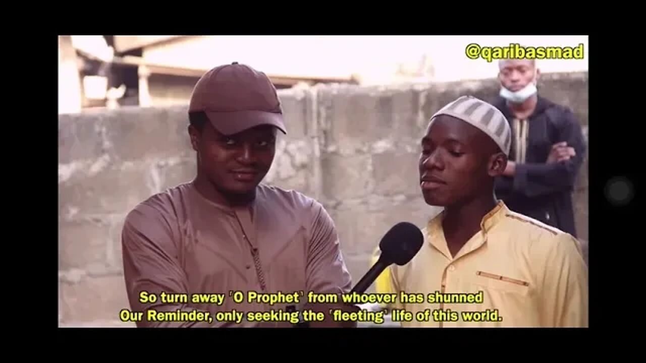 Heart felt Quranic recitation 💯