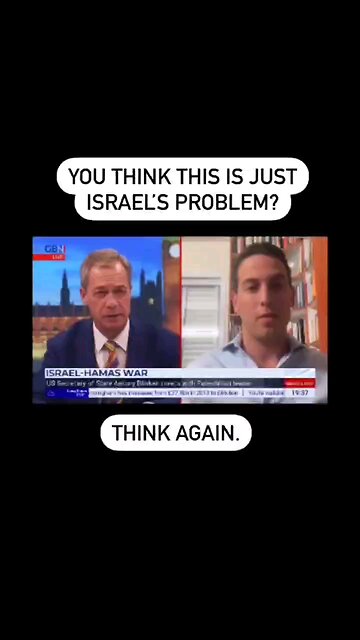 It is an Ideology and it's all around, not just in Israel