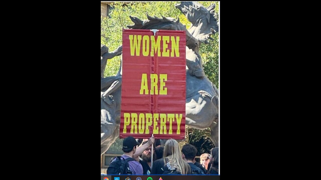 Women Are Property? Street Preachers admit to preaching a false message @ProtestiaVids