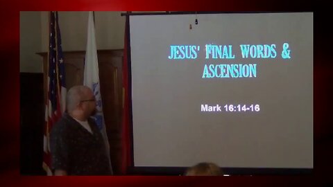 Jesus' Final Words and Ascension (Mark 16:14-16)