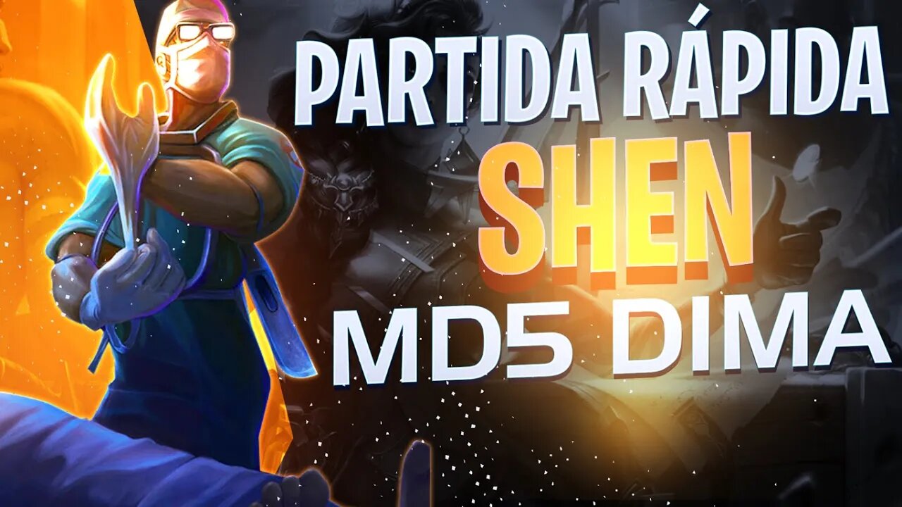 * RANKED SHEN CONTRA FIORA * GAMEPLAY RÁPIDA JOGANDO O CLEAN DE SHEN TOP - LEAGUE OF LEGENDS 2020