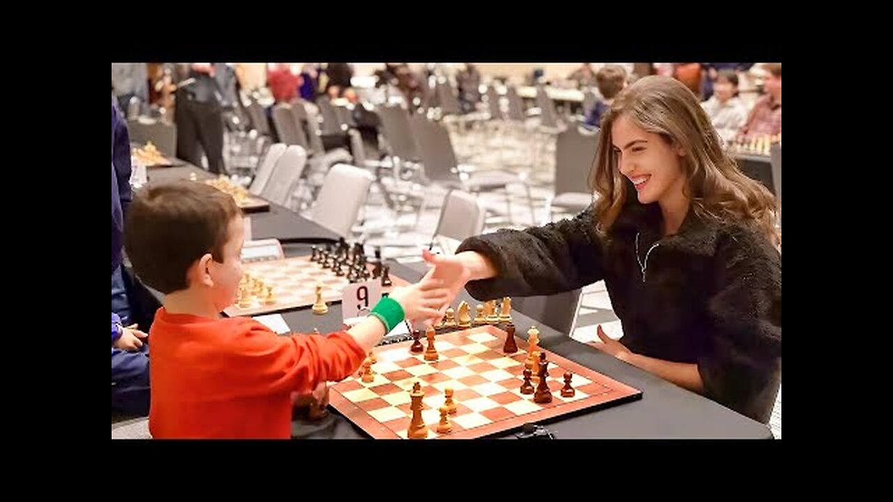 8 Year Old Kid DESTROYS a Chess Master