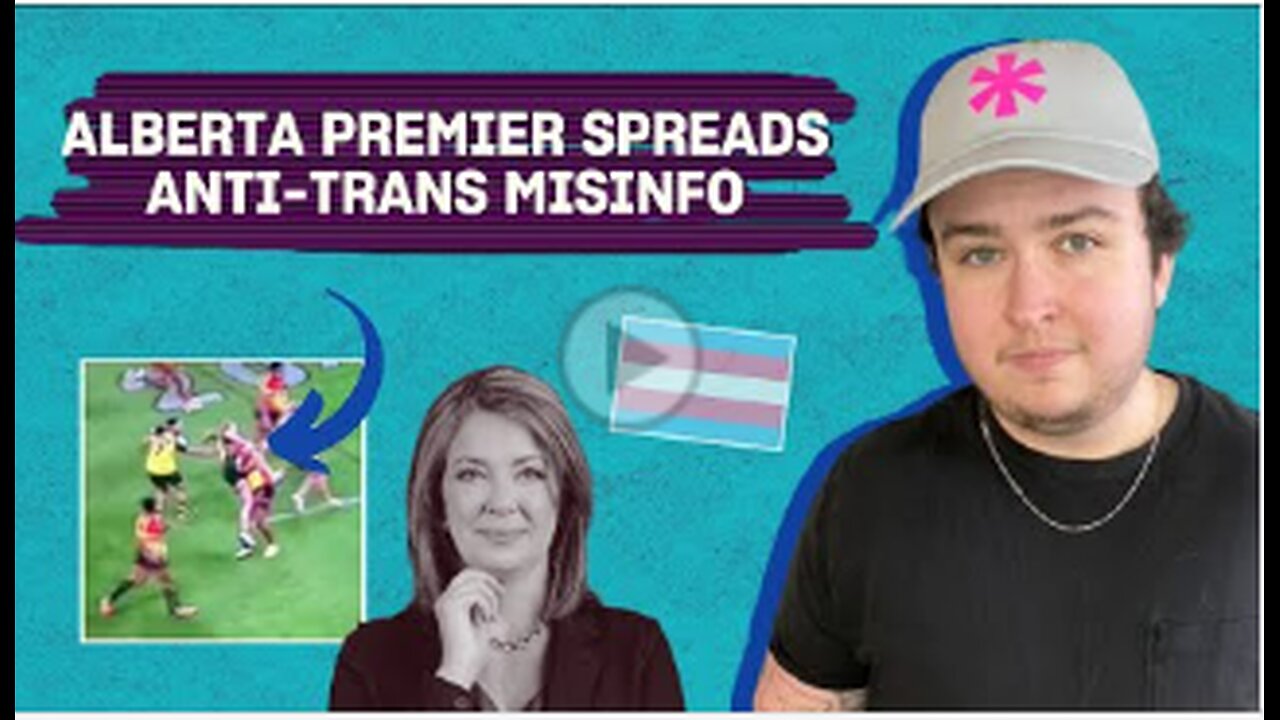 Alberta premier spreads misinformation about trans women and rugby video | Xtra Magazine