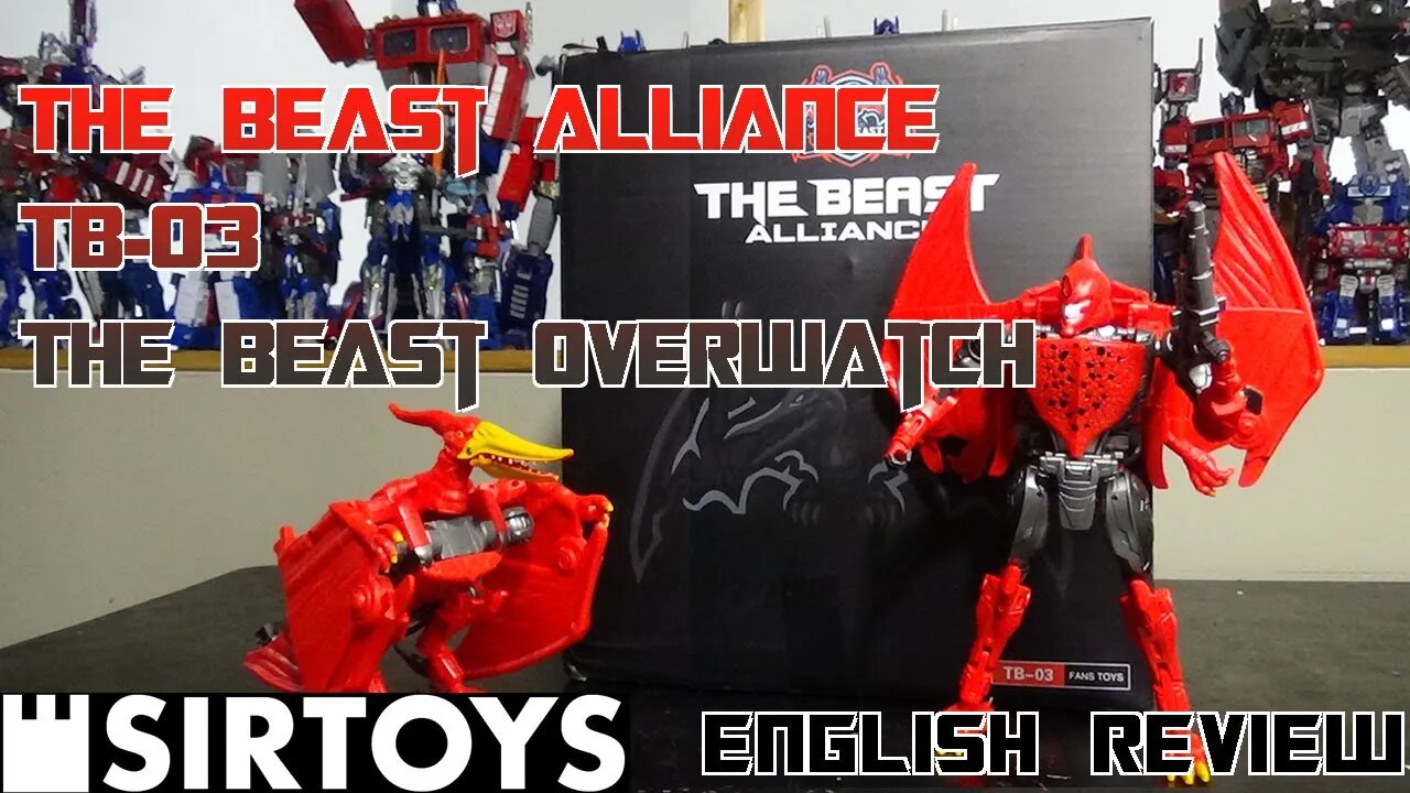 Video Review for The Beast Alliance - TB-03 - The Beast Overwatch (Terrorsaur)