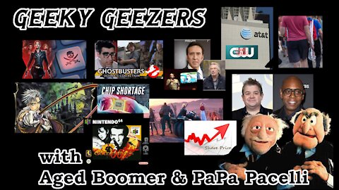 Geeky Geezers - Lost lightsaber sleeves, Goldeneye returns, CW for sale, NFT mania