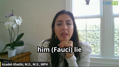 Dr. Khatibi to Fauci: 'You Steamrolled Over Medical Ethics!'