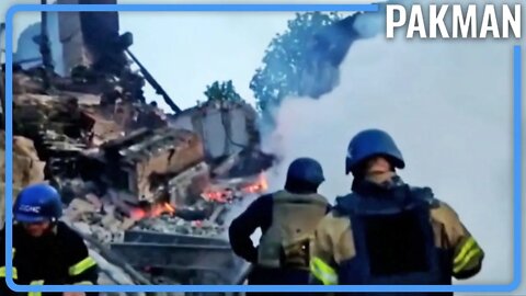 Russia Bombs Ukrainian School, 60 Feared Dead