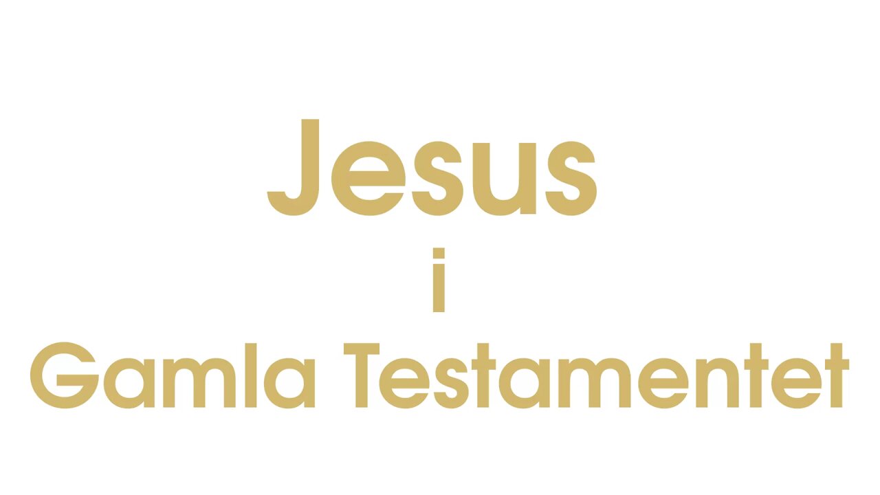 Jesus i Gamla Testamentet