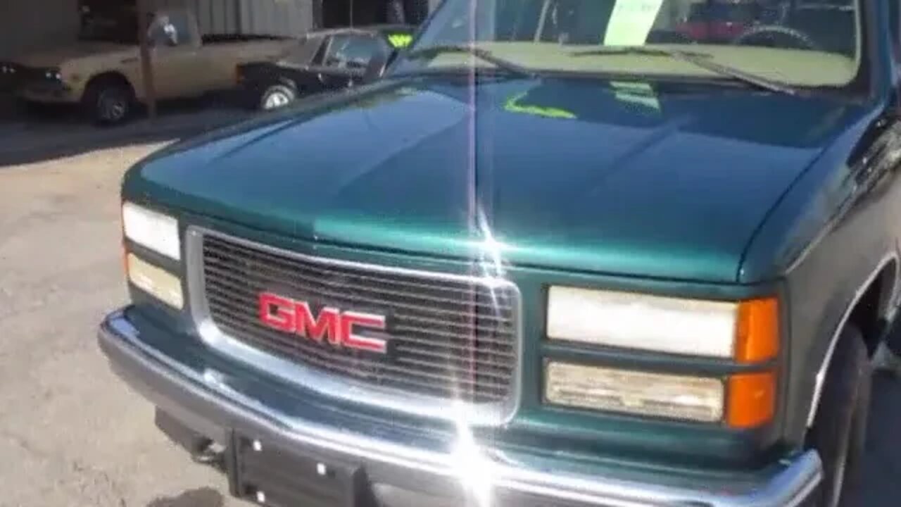 1997 GMC SIERRA SLE 3DOOR XCAB 4X4 WALKAROUND VIDEO