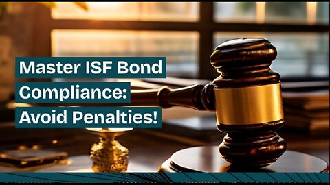 ISF Bond Compliance: Ensuring Smooth Customs Clearance